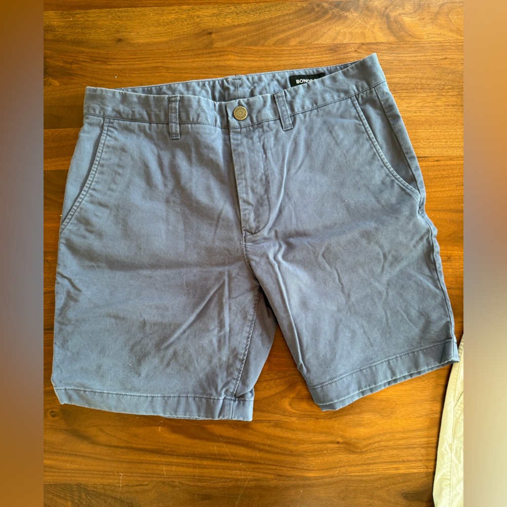 Bonobos 7 Inch Slim Chino Shorts Size 32